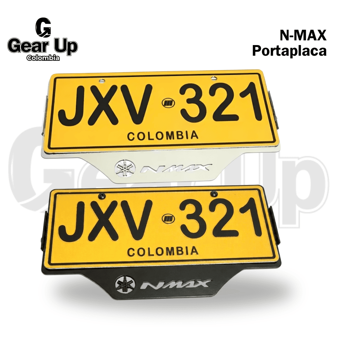 Nmax - Portaplaca