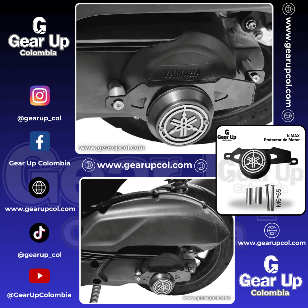 Nmax Connected - Protector de Motor