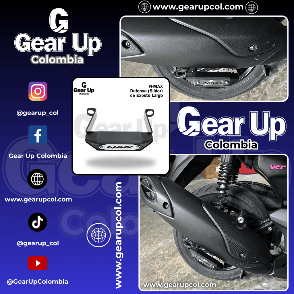Nmax Connected - Defensa (Slider) Exosto Redondo
