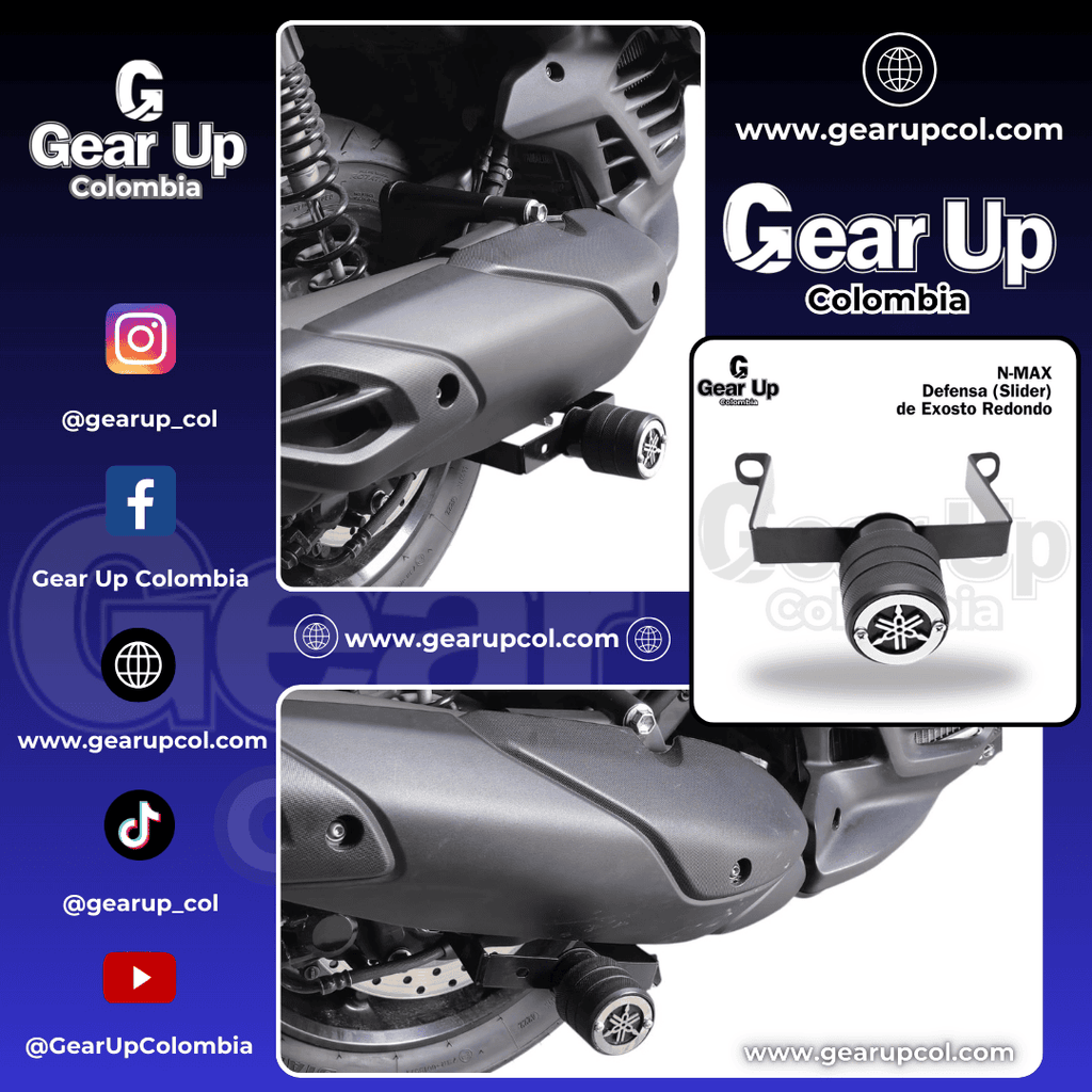 Nmax Connected - Defensa (Slider) Exosto Redondo