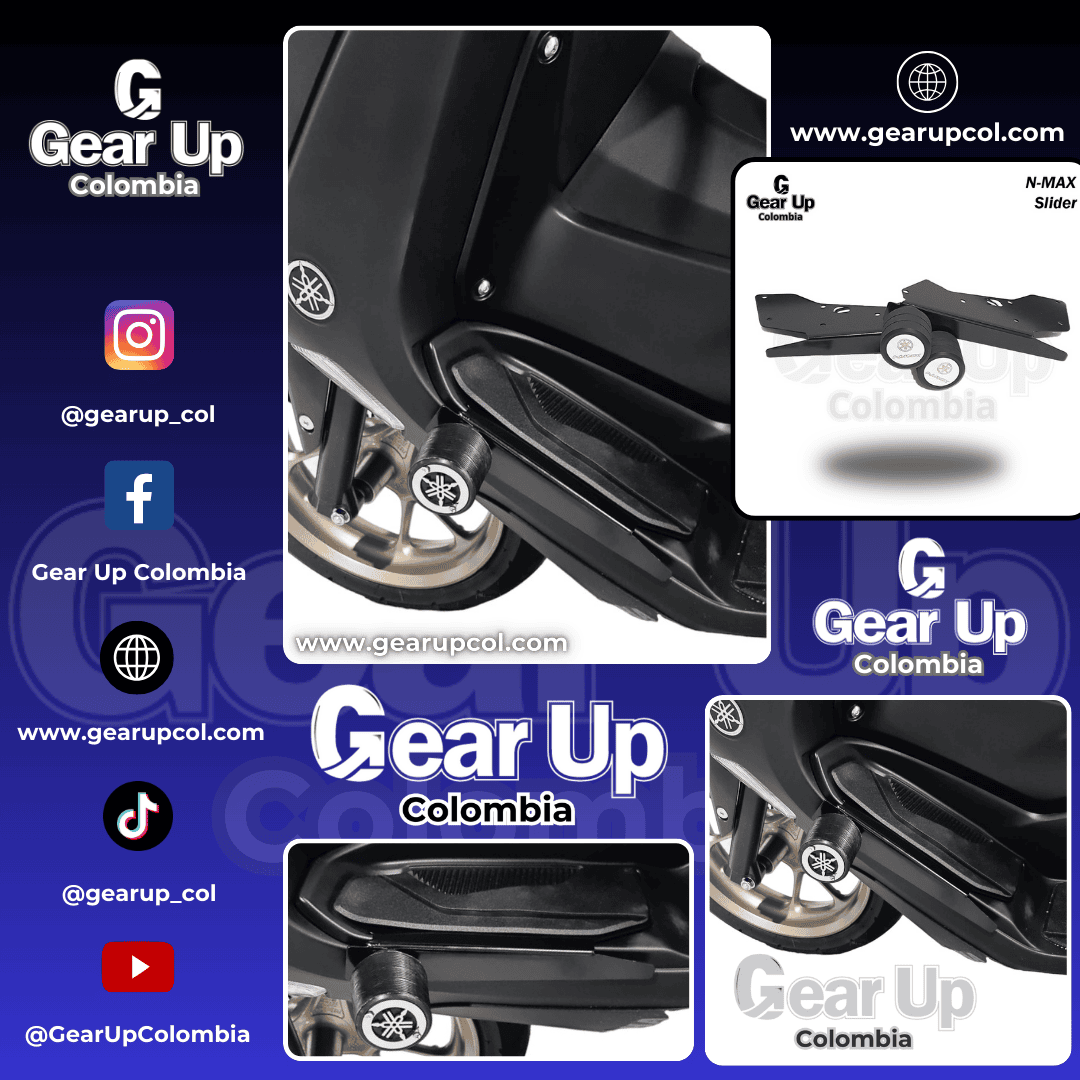 Nmax y Nmax Connected - Defensas (Sliders) Delanteras Largas