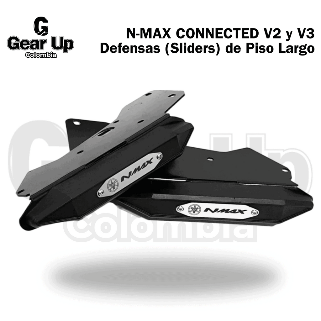 Nmax Connected V3- Defensas (Sliders) Delanteras Largas