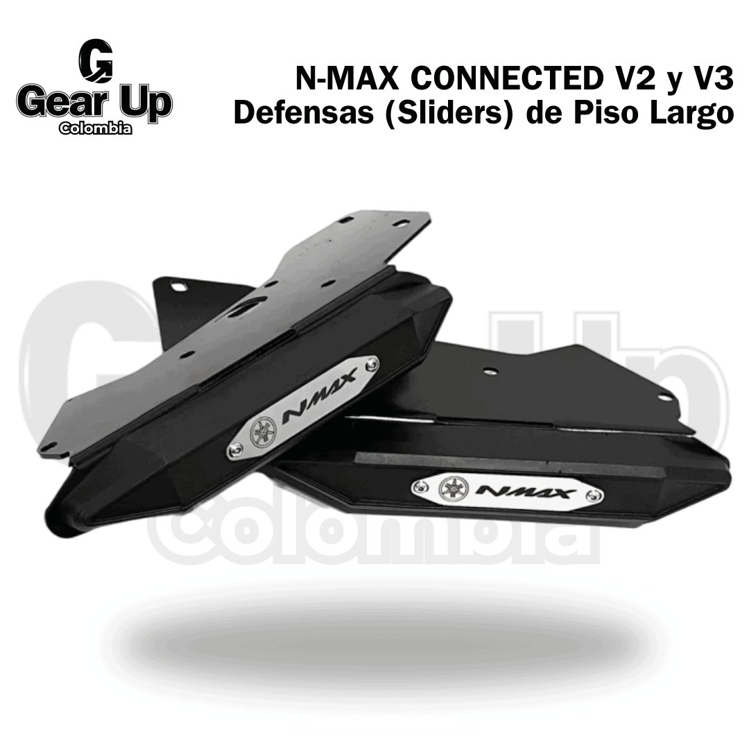 Nmax Connected V3- Defensas (Sliders) Delanteras Largas