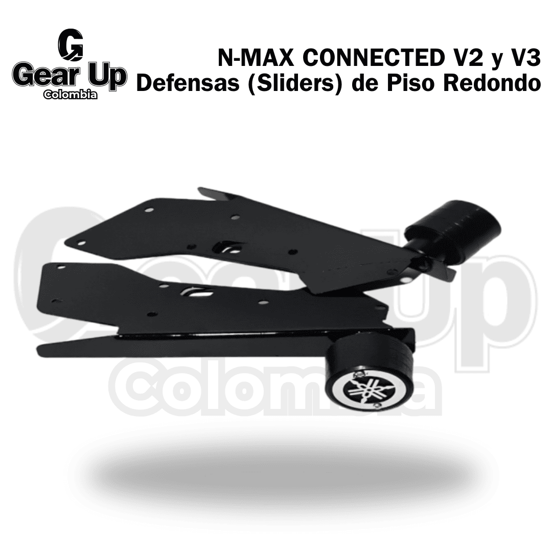 Nmax Connected V3 - Defensas (Sliders) Delanteras Redondas