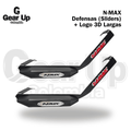 Nmax - Defensas (Sliders) Delanteras Largas + Logo 3D