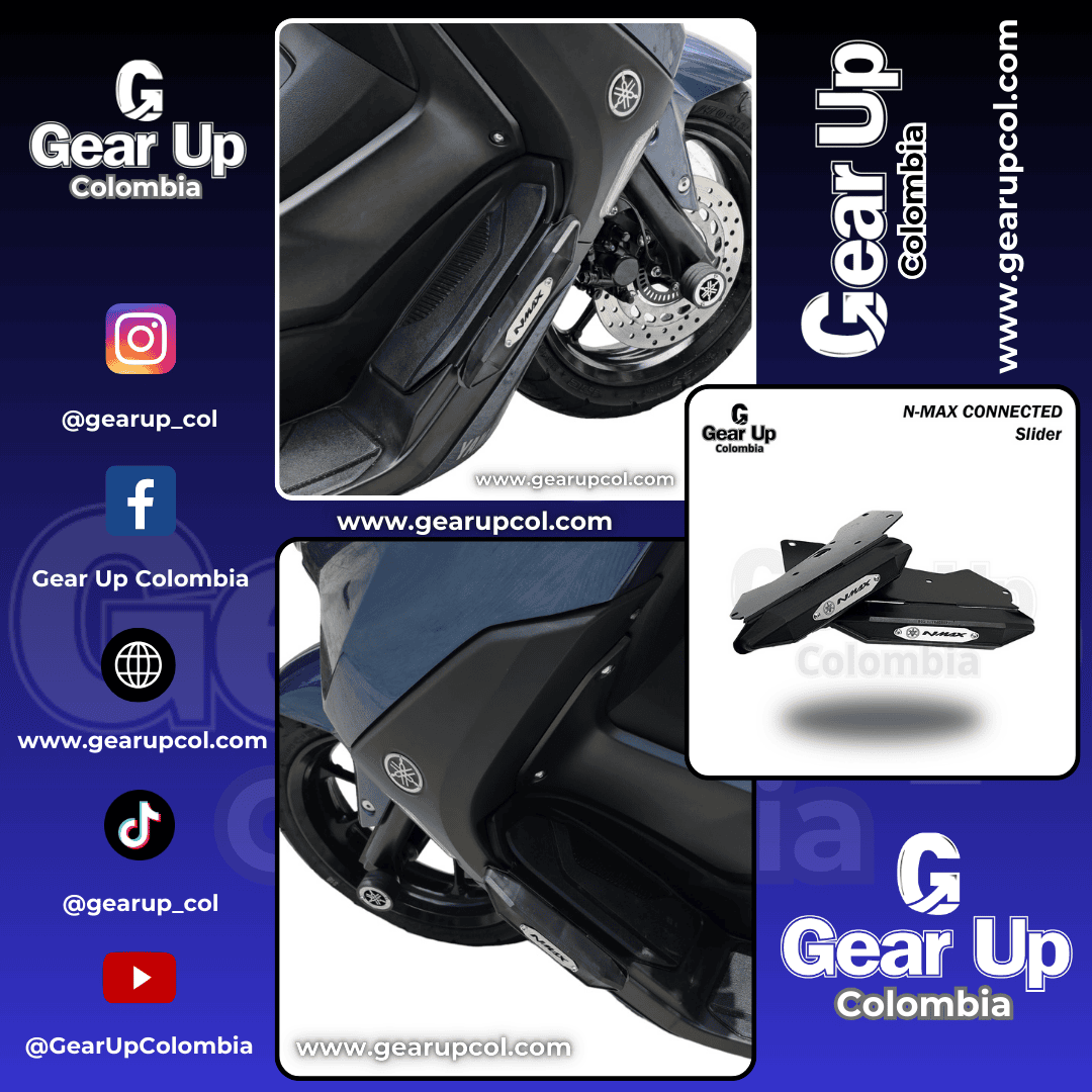 Nmax y Nmax Connected - Defensas (Sliders) Delanteras Largas