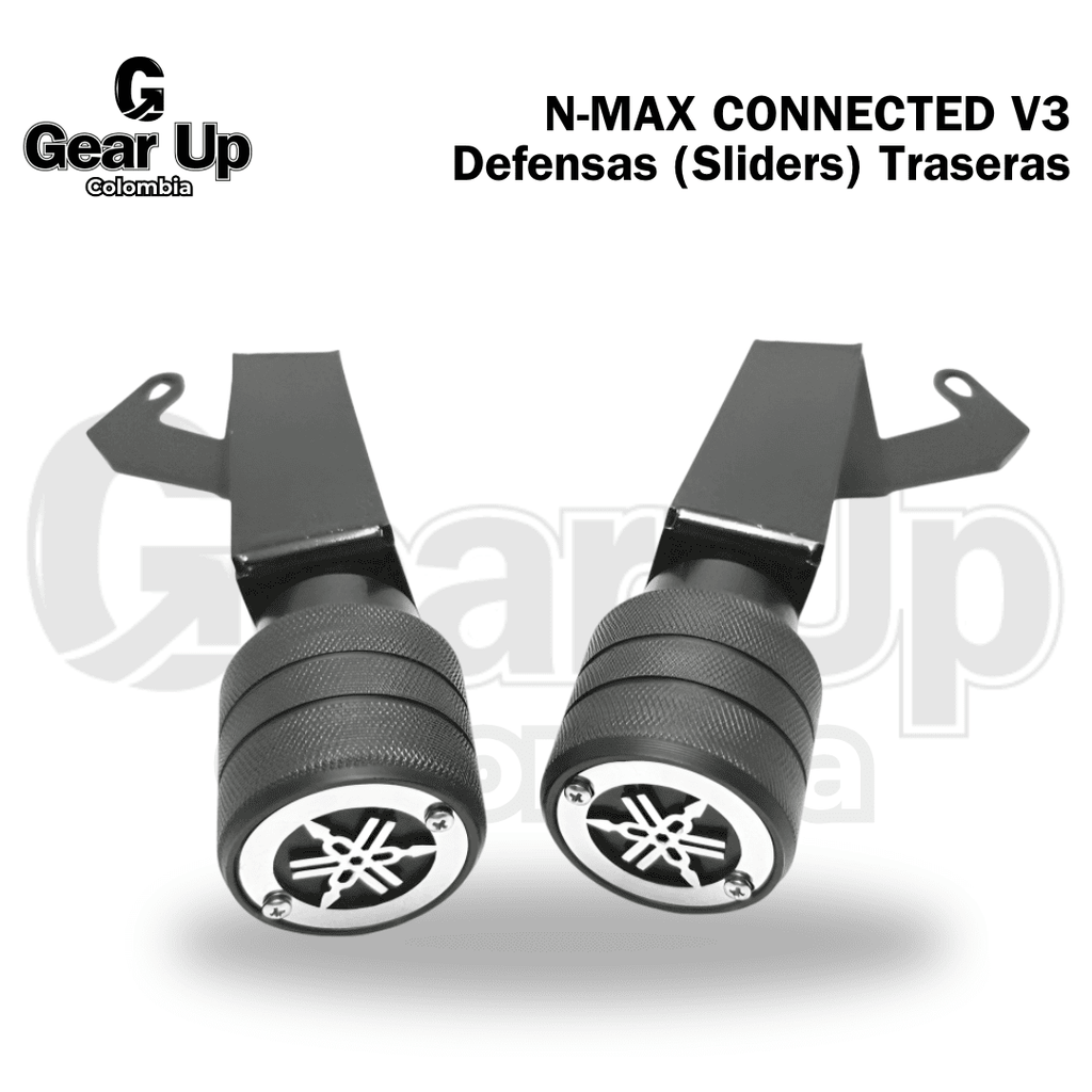 Nmax Connected V3 - Defensas (Sliders) Traseros (PAR)