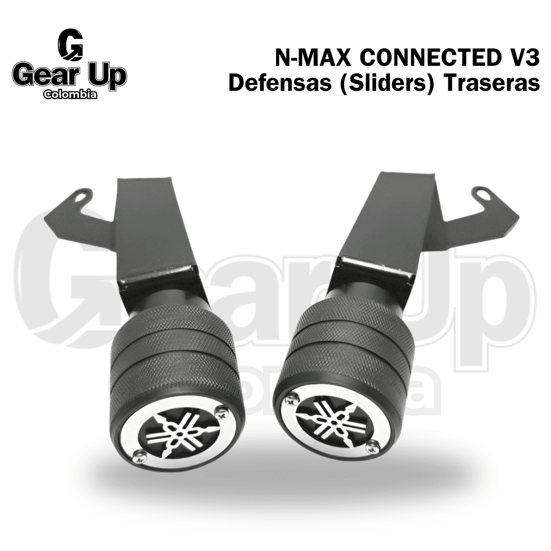 Nmax Connected V3 - Defensas (Sliders) Traseros (PAR)