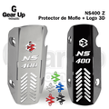Ns400Z - Protector de Mofle + Logo 3D