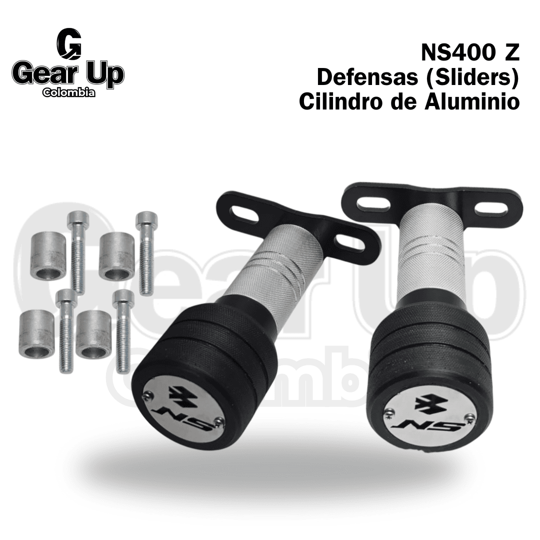 Ns400Z - Defensas (Sliders) Cilindro de Aluminio
