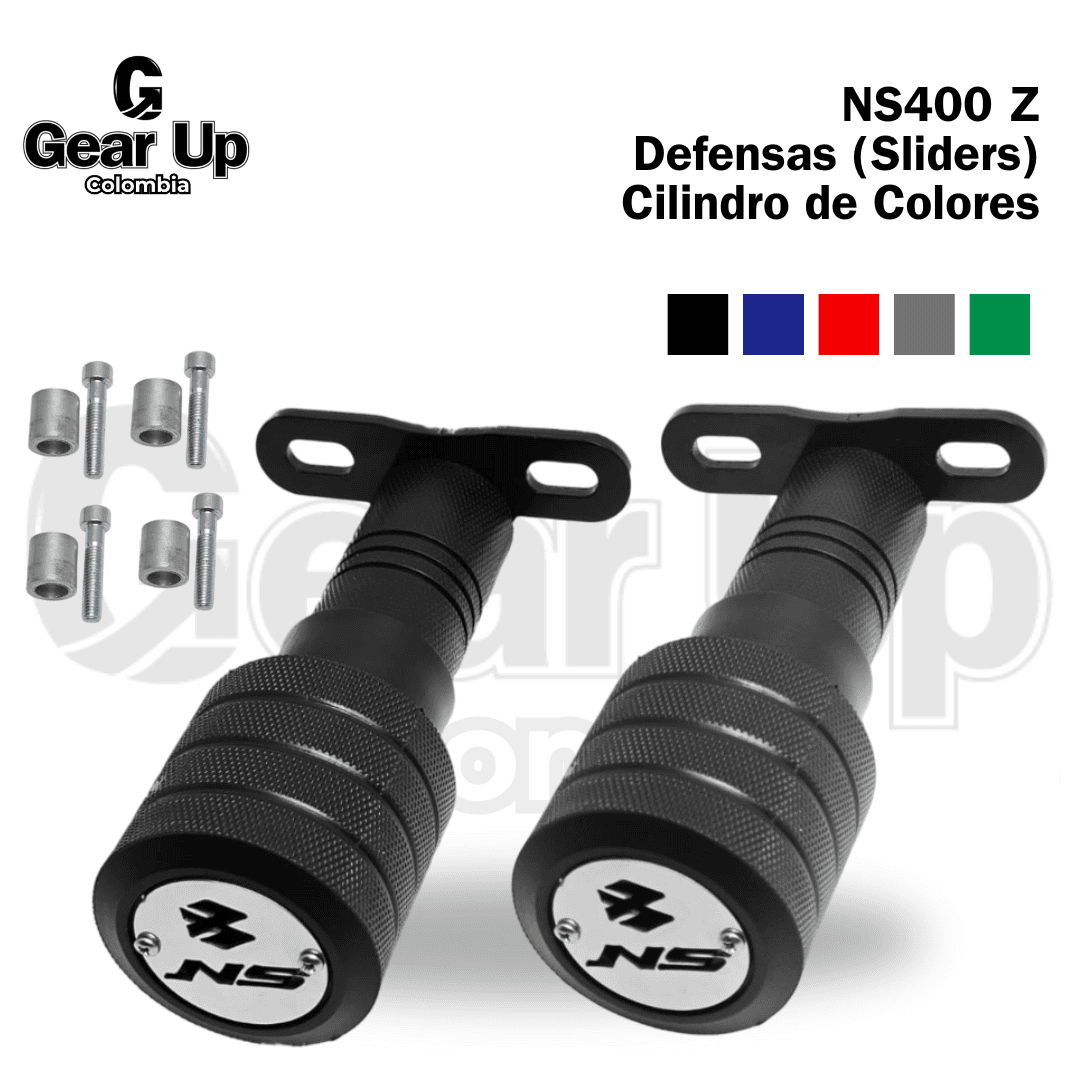 Ns400Z - Defensas (Sliders) Cilindro de Colores