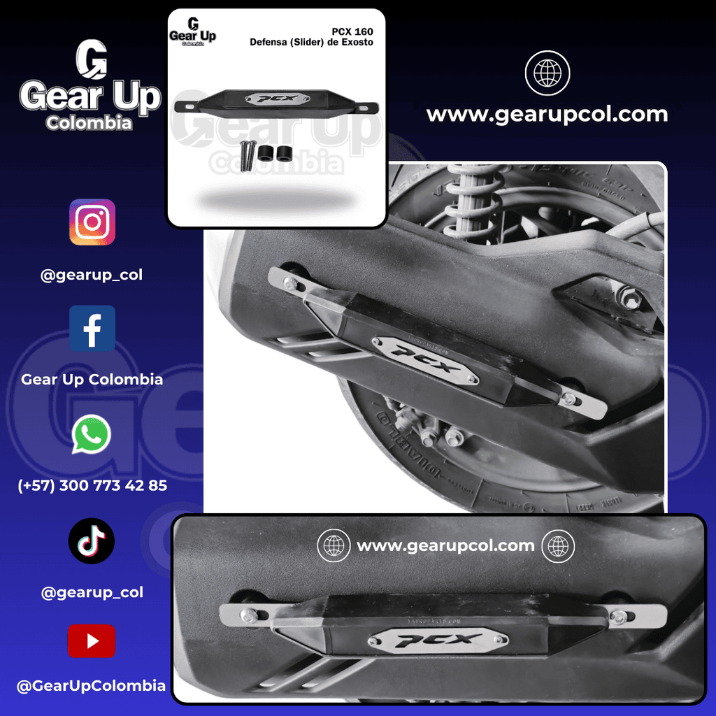 PCX 160 - Defensa (Slider) de Mofle