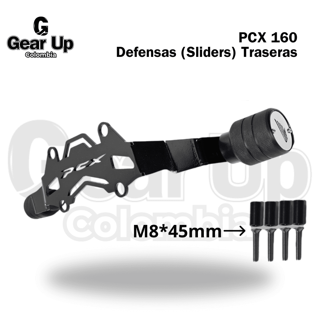 PCX 160 - Defensas (Sliders) Traseras