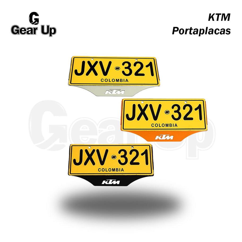 PortaPlaca KTM