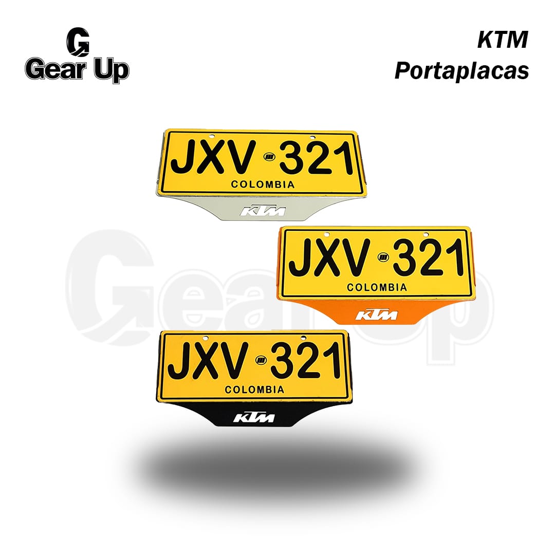 PortaPlaca KTM