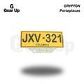 PortaPlaca Crypton