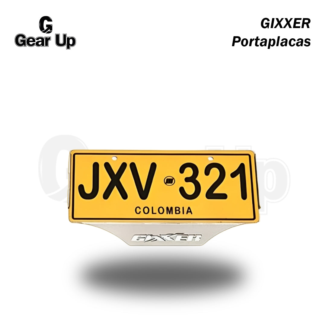 Gixxer - Portaplacas