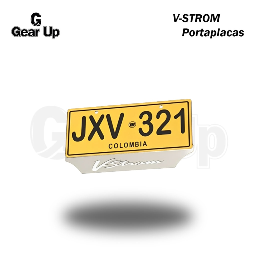 V-Strom - Portaplacas