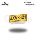 V-Strom - Portaplacas