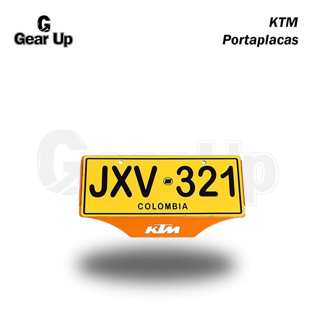 PortaPlaca KTM