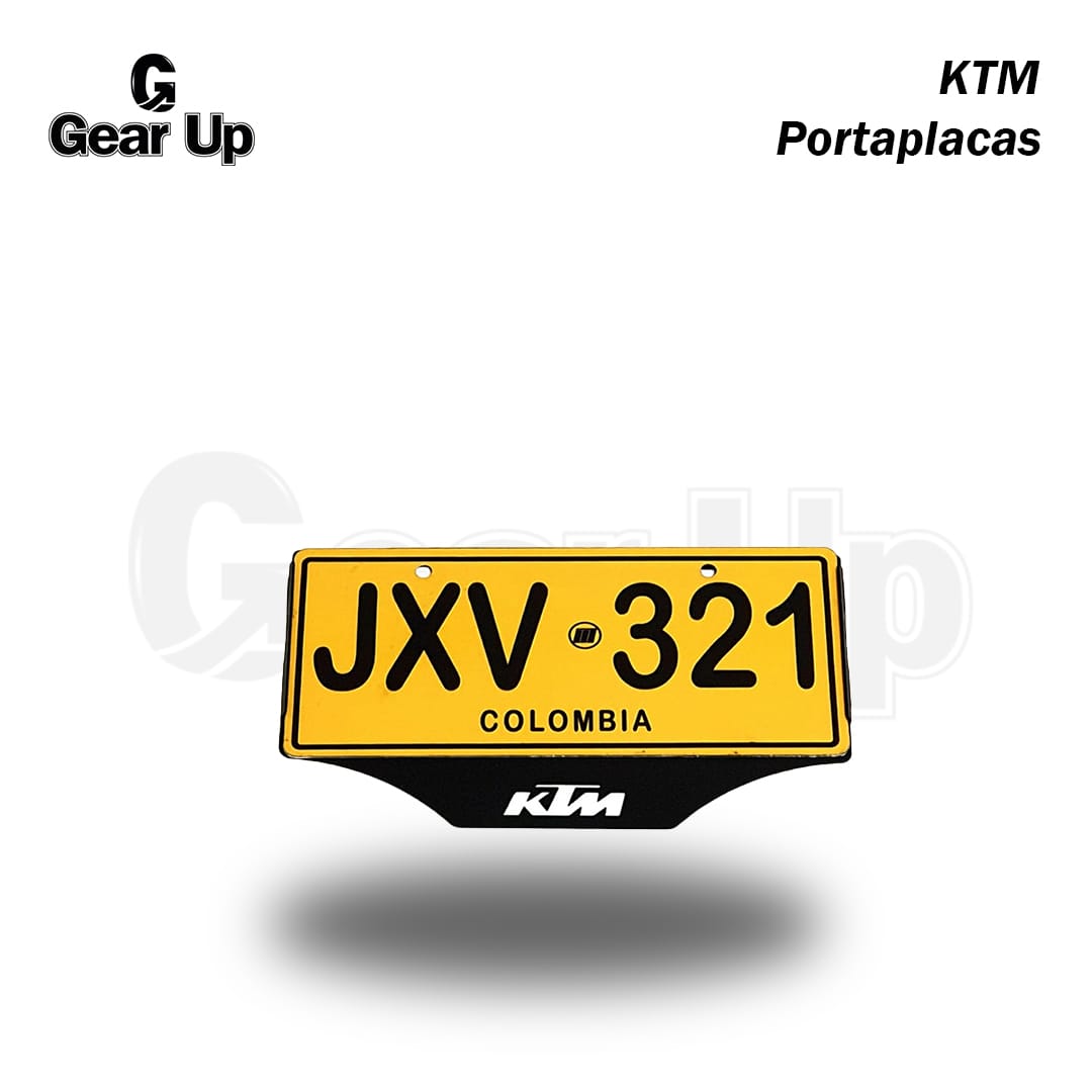 PortaPlaca KTM