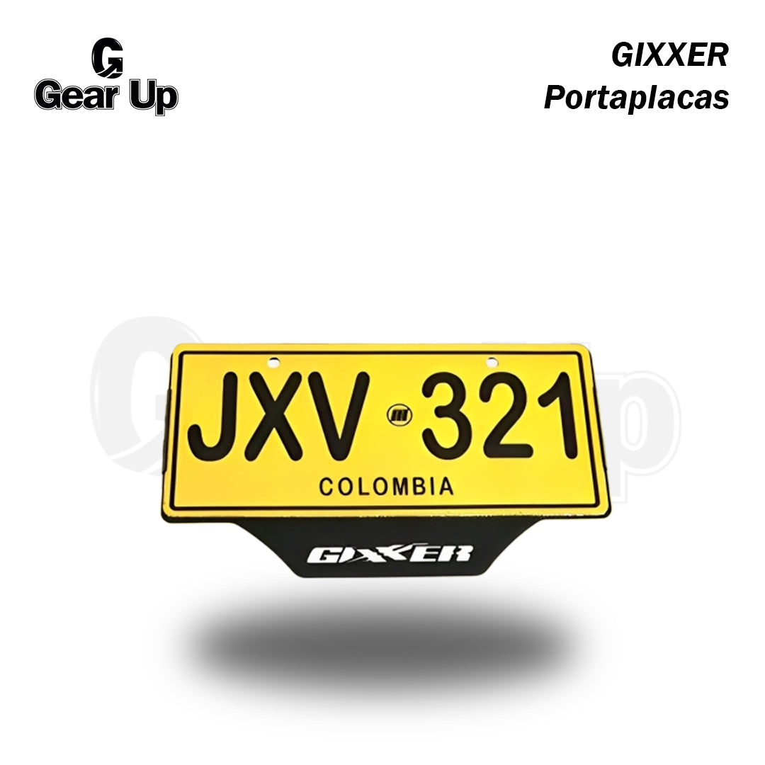 Gixxer - Portaplacas