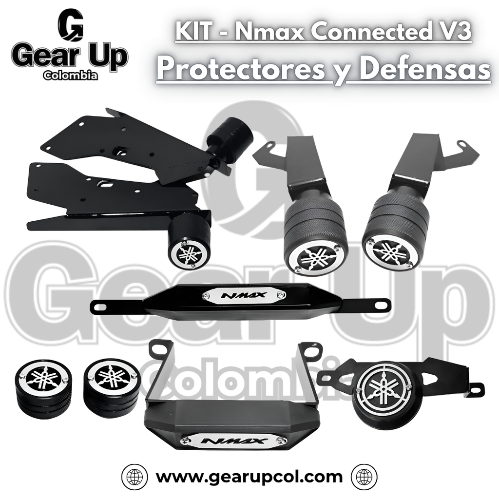 Nmax Connected V3 - Kit Defensas