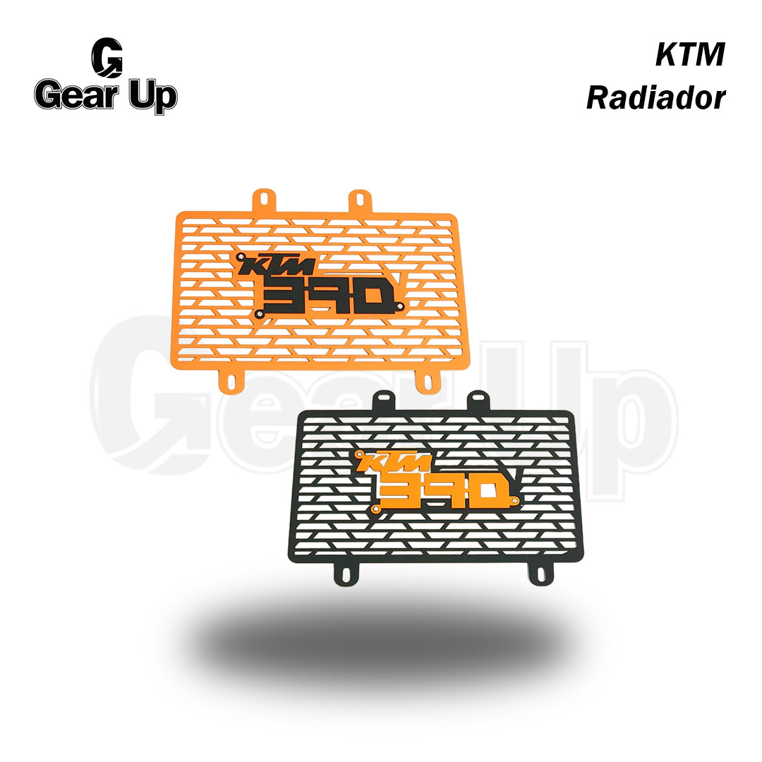 Protector Radiador Cuadrado KTM 390 (2 Partes)