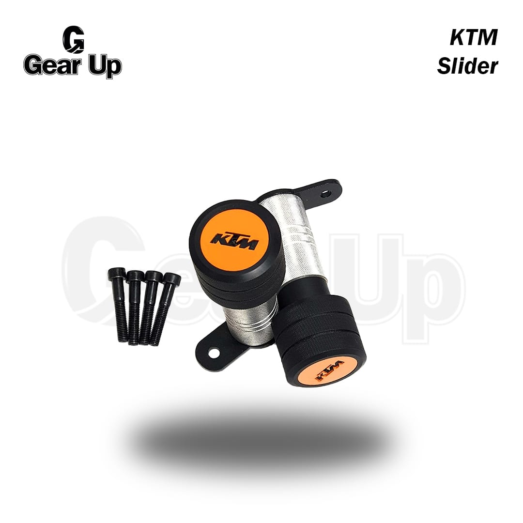 KTM 200 y 390 - Defensas (Sliders) Cilindro de Aluminio