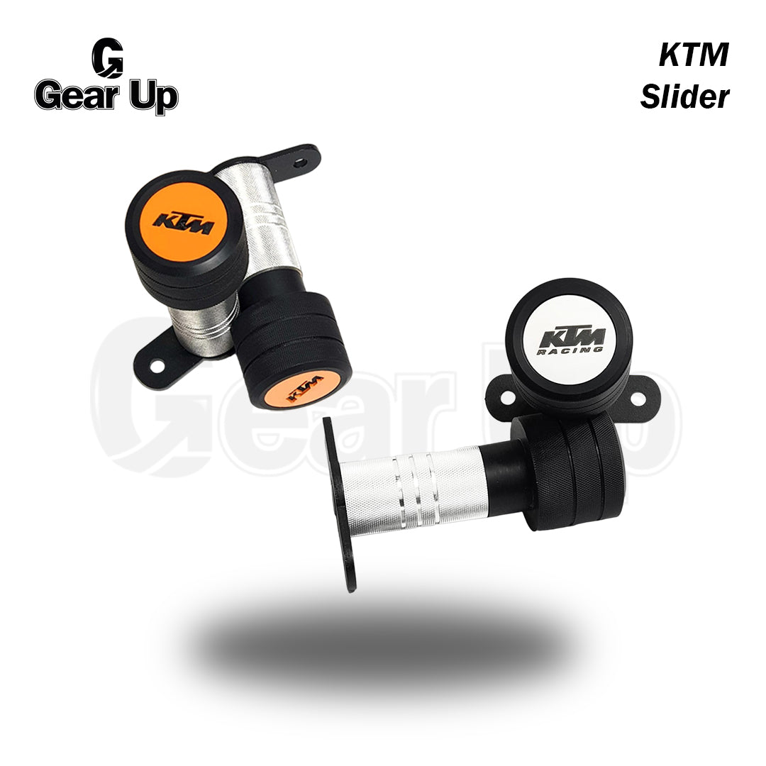 KTM 200 y 390 - Defensas (Sliders) Cilindro de Aluminio