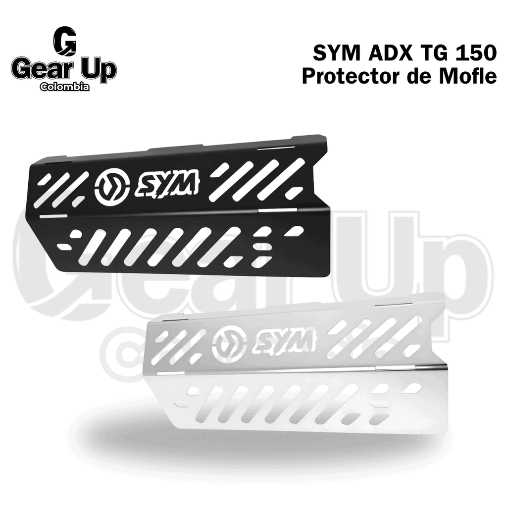 SYM ADX TG 150 - Protector de Mofle + Logo 3D