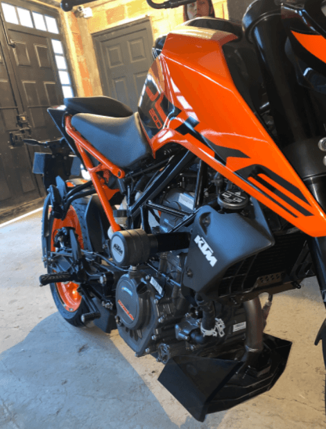 Defensas Sliders Básicos KTM 200 - 250 - 390