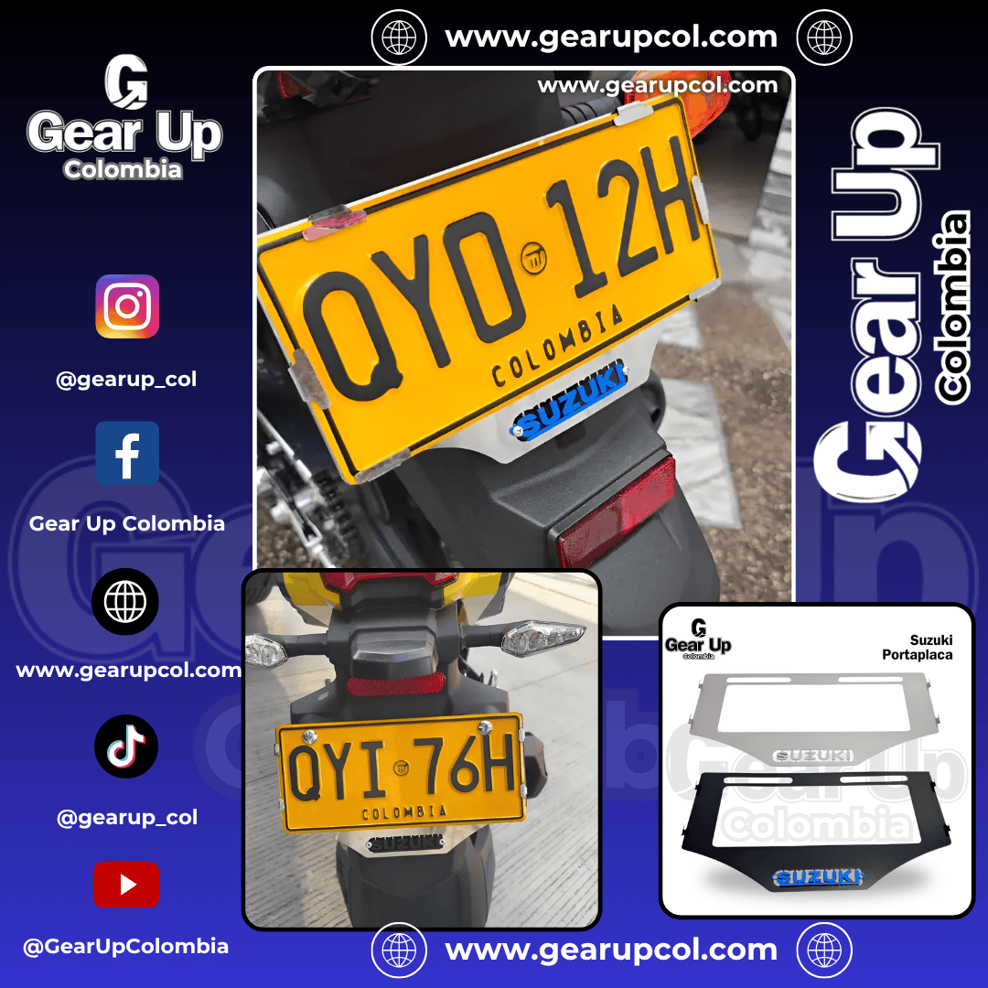 Suzuki - Portaplaca