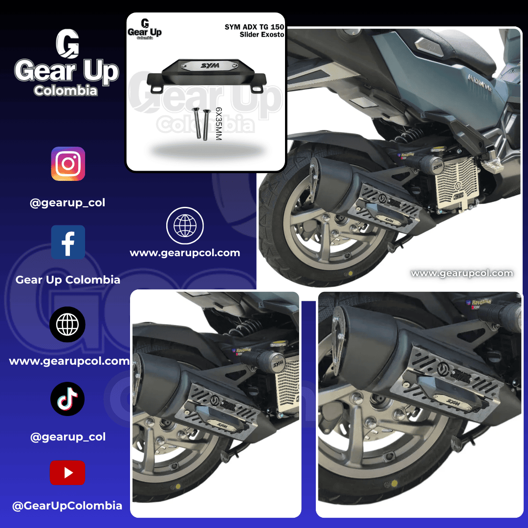 SYM ADX TG 150 - Defensa (Slider) de Mofle