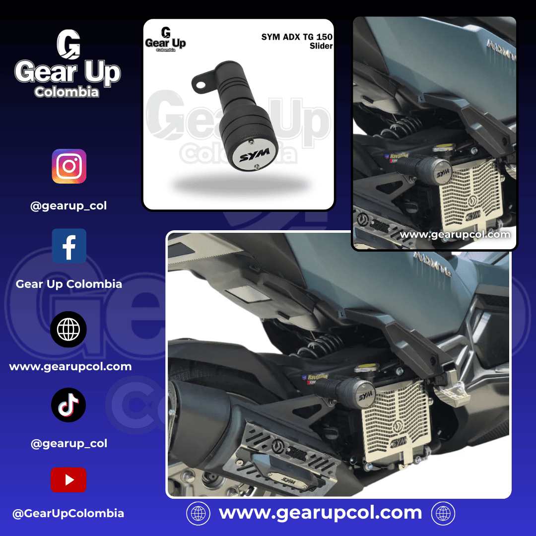 SYM ADX TG 150 - Defensa (Slider) de Exosto