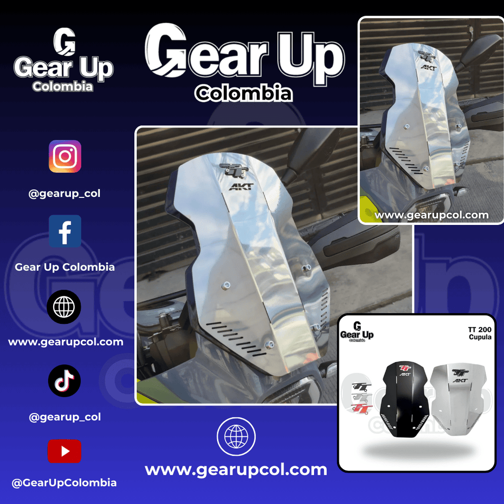 TT 200 - Cúpula Grande + Logo 3D