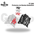 TT 200 - Protector Bomba Delantera + Logo 3D