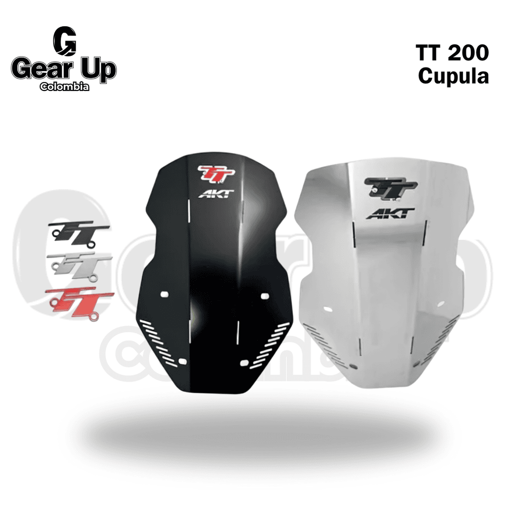 TT 200 - Cúpula Grande + Logo 3D