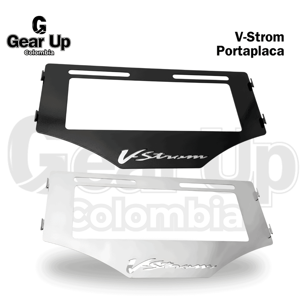 V-Strom - Portaplacas