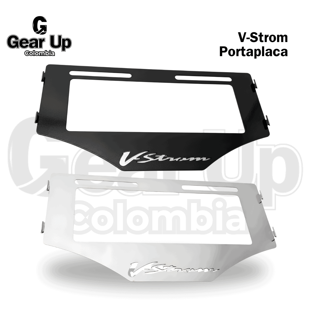V-Strom - Portaplacas