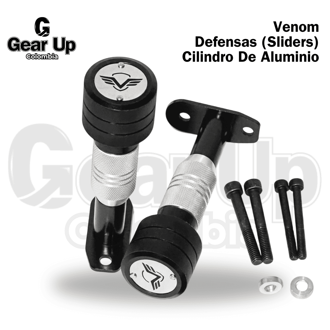 Venom 250 - Defensas (Sliders) Cilindro De Aluminio