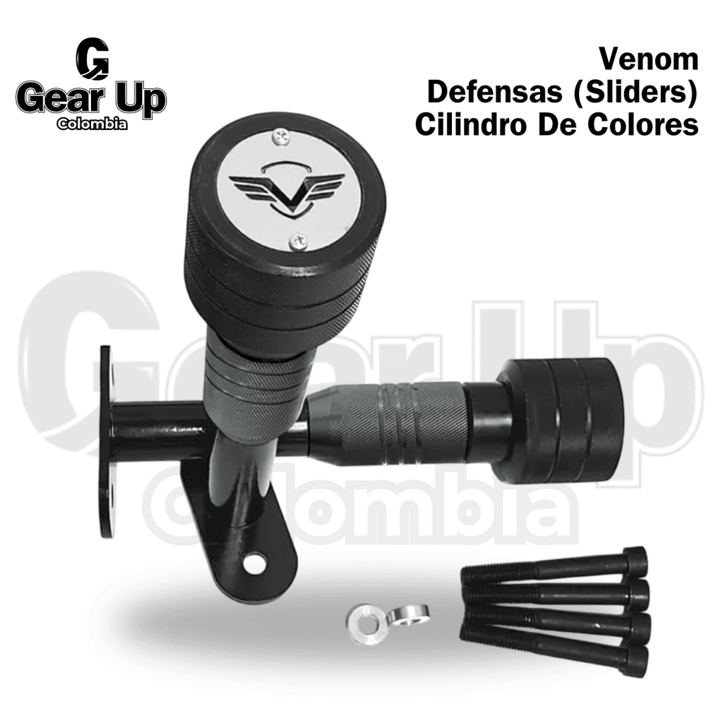 Venom 14 - Defensas (Sliders) Cilindro De Colores
