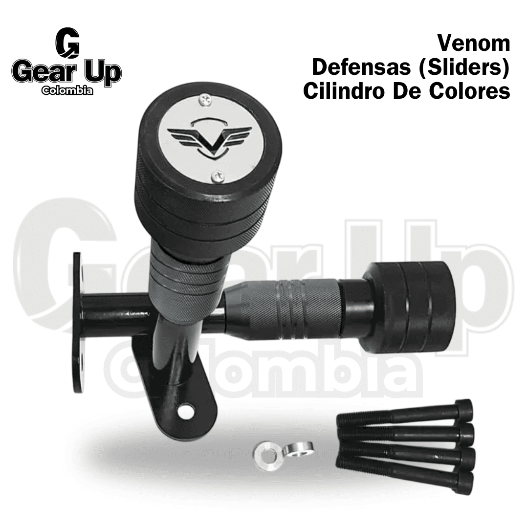 Venom 14 - Defensas (Sliders) Cilindro De Colores