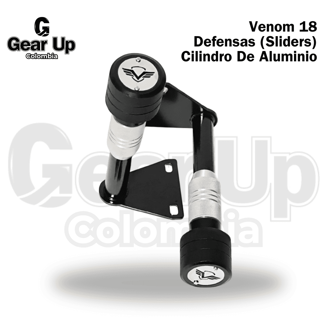 Venom 18 - Defensas (Sliders) Cilindro De Aluminio