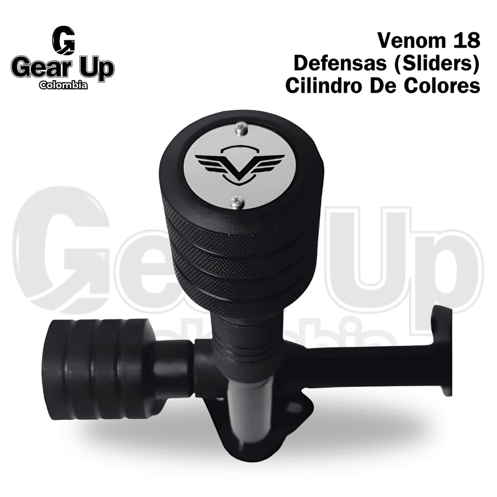 Venom 18 - Defensas (Sliders) Cilindro De Colores