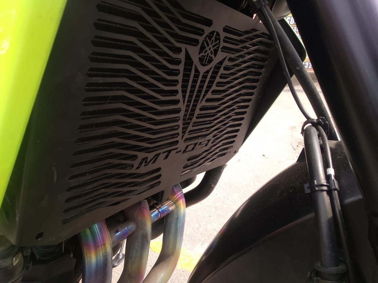 Protector Radiador MT 07 (2 Partes)