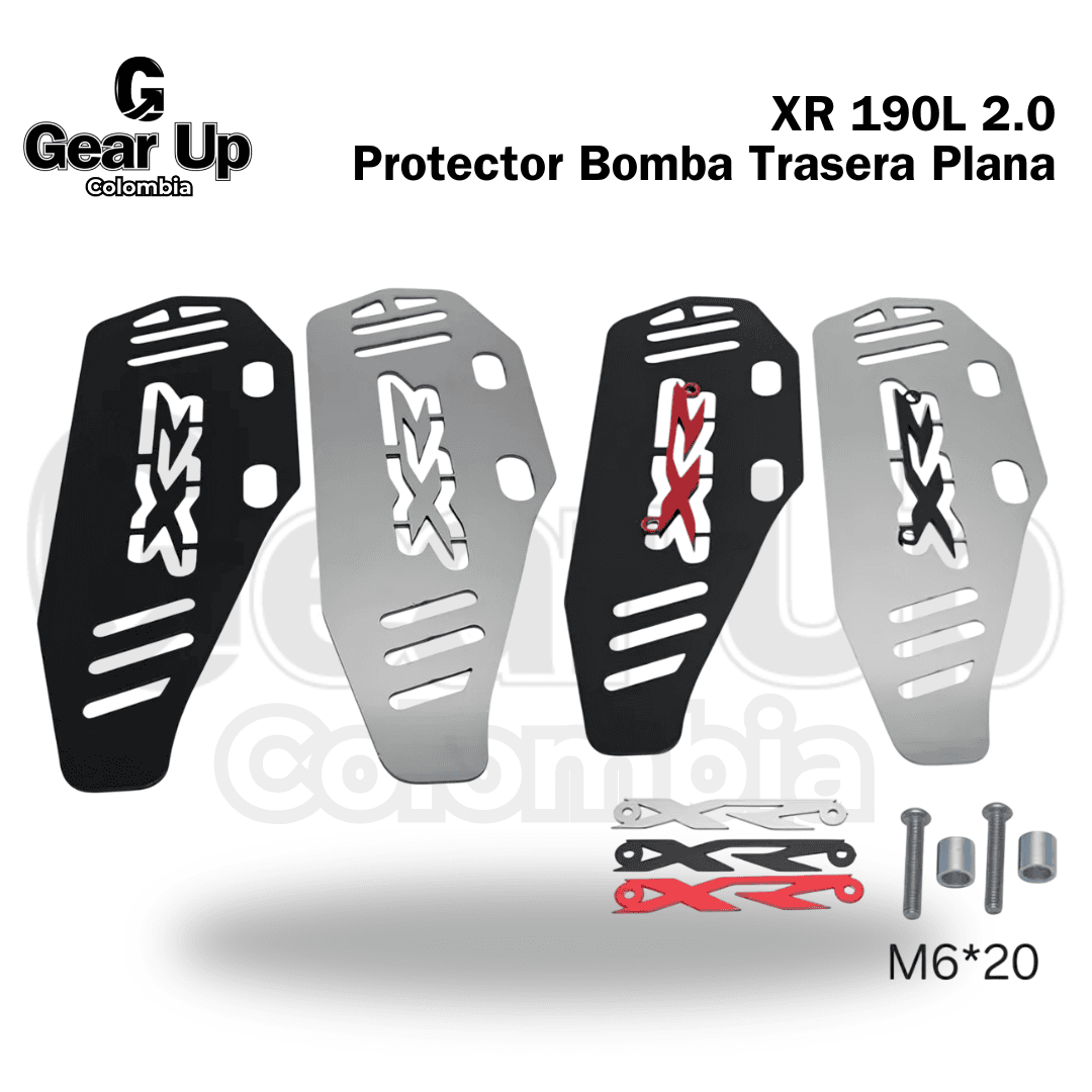 XR 190L 2.0 - Protector Bomba Trasera Plana