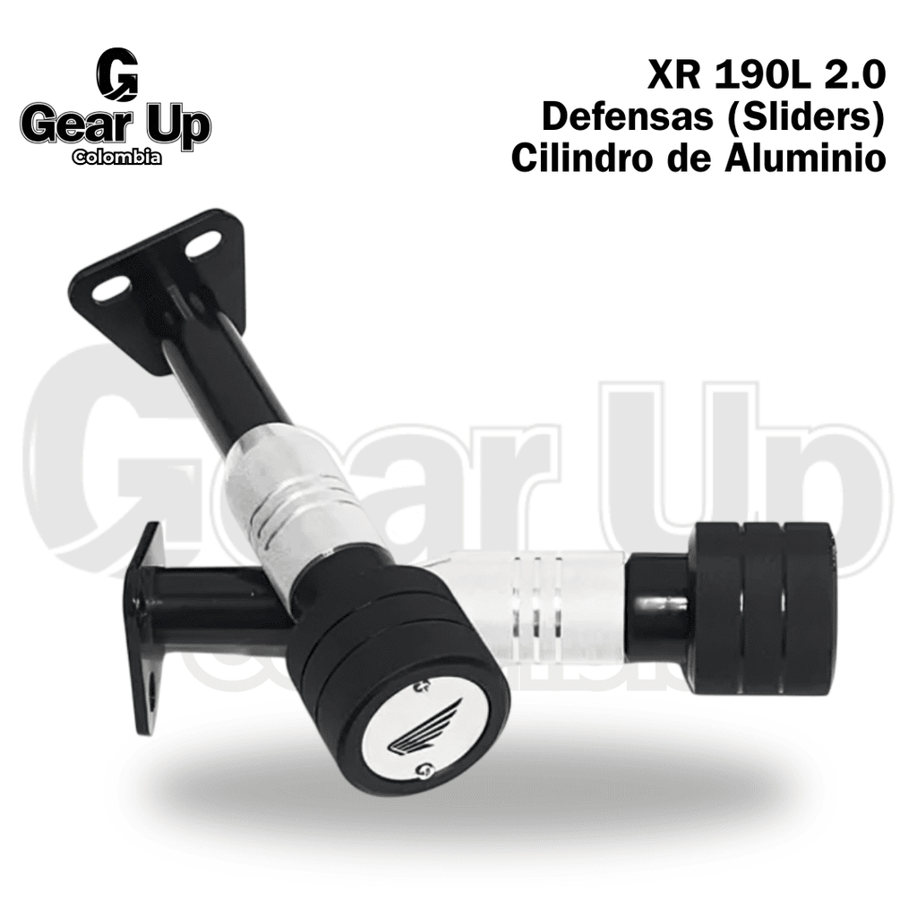 XR 190L 2.0 - Defensas (Sliders) Cilindro De Aluminio