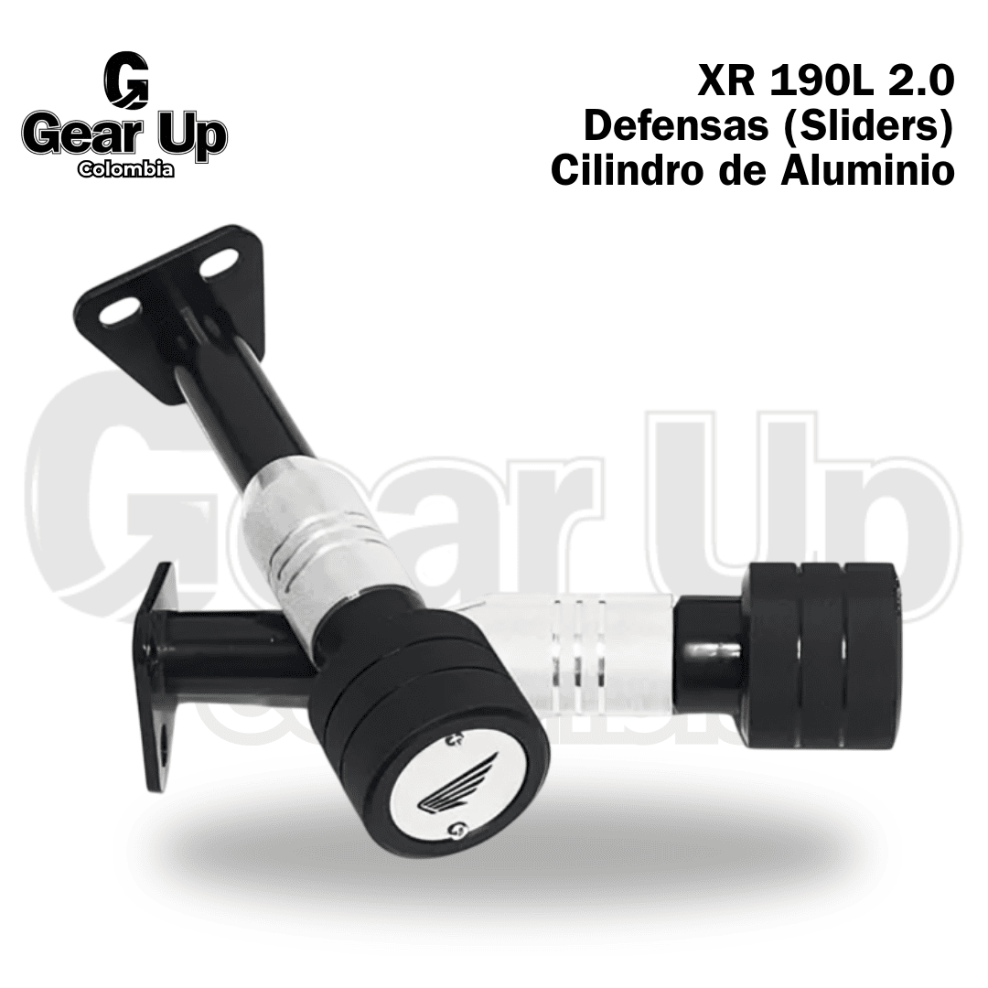 XR 190L 2.0 - Defensas (Sliders) Cilindro De Aluminio