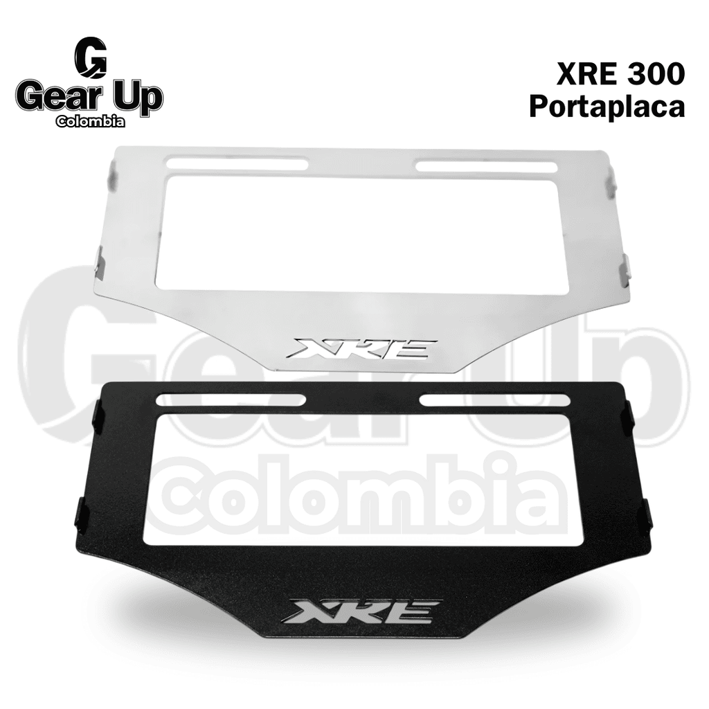 XRE 300 - Portaplaca